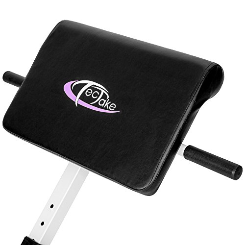 TecTake Rückentrainer Hyperextension Bauchtrainer klappbar höhenverstellbar inkl. gepolsterter Beinfixierung - 8