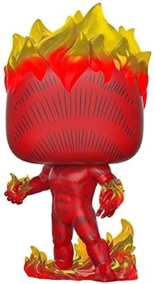 Funko- Pop Bobble Vinyle: Marvel: 80th-First Appearance-Human Torch Figurine de Collection, 42653, Multicolore