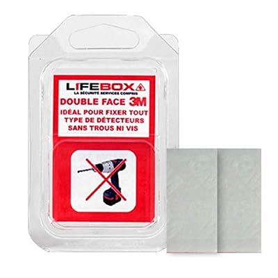Lifebox Kit de pose pour détecteur de fumée LIFEBOX