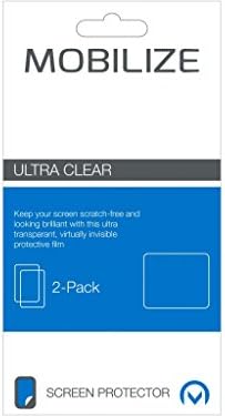 Mobilize mob-spc-zplay Clear Moto Z Play 2Pc (S) Screen Protector – Screen Protectors (Clear Screen Protector, Mobile Phone/Smartphone, Motorola, Moto Z Play, Transparent, 2 pc (S))