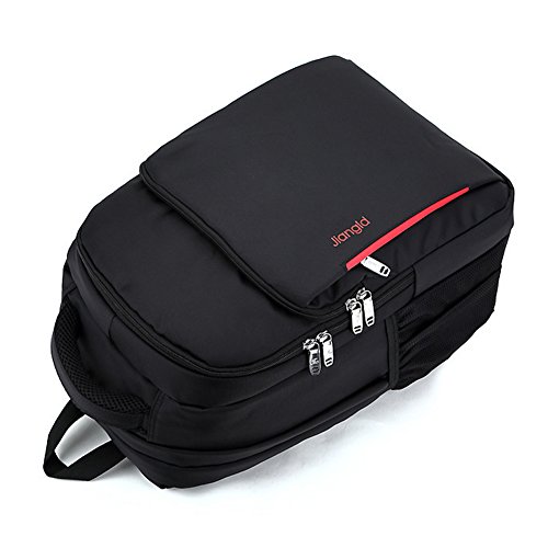 Studenten Campus Schulrucksack Geschäftsreisen mit großen Kapazität für Damen Herren Mehrzweck Casual Daypack Laptop Rucksack für Notebook Ipad bis 15-15.6 Zoll in verschiedenen Farben - 3