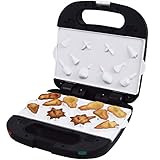 Syntrox Germany X-Mas Weihnachtsmotiv Maker Waffeleisen mit keramisch beschichteten Backplatten SM-1500W Syntrox Germany X-Mas Weihnachtsmotiv Maker Waffeleisen mit keramisch beschichteten Backplatten SM-1500W