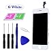 Produktbild Guo duo LCD Display Compatible für iPhone 6 Weiß Touchscreen Ersatz Bildschirm Reparatur Glas mit Komplettset Werkzeuge