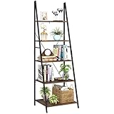 Benutzerfreundliches Design: Es gibt 4 Schutzkappen für die Füße, die das Standregal stabil stehen lassen und die Kratzen von Boden vermeiden. Mit der L-Form-Kippsicherung können Sie das Regal ohne Sorge irgendwo platzieren.