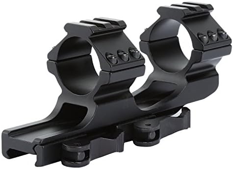 LiteMax 30mm/25.4mm 1" Dual Ring QD Quick Release Scope Rail Mount Picatinny Rifle Tool