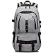 Produktbild EletecPro Rucksack Damen Herren, Laptop Rucksack mit USB Multifunktionsrucksack für Männer mädchen Arbeit, Reisen, Trekking, Einkaufe,Schule besuchen Antidieb für Laptops bis 17 Zoll (Rucksack Grau)