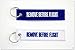 Produktbild Schlüsselanhänger REMOVE BEFORE FLIGHT - 2 Stück Set - Königsblau / Weiss