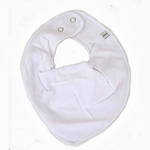 Pippi 5er Set Baby Dreieckstuch Halstuch Lätzchen WEISS – GRAU – SCHWARZ - 2