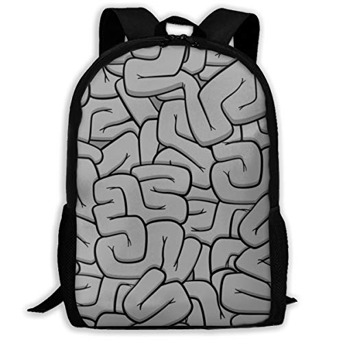 Mochila con masa cerebral