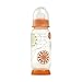 Beaba Trendy Themes Glass Feeding Bottle with 250 ml Capacity (Gipsy)