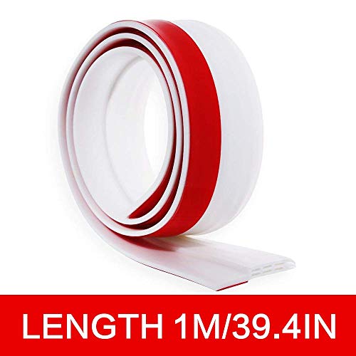 Türdichtung von EZONTEQ selbstklebende Anti-Kollosion Gummidichtung Zugluftstopper Dichtband mit klebewirkung gegen Insekt 100*5cm