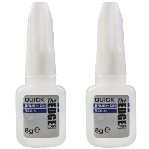 The Edge Nail Quick Brush On Resin 8 g - Pack of 2