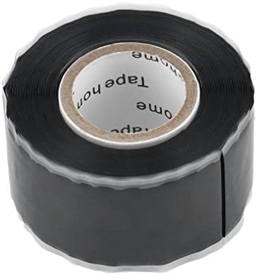 YTHXMXSZ Practical Waterproof Silicone Performance Repair Tape Bonding Self Fusing£¨Black£©