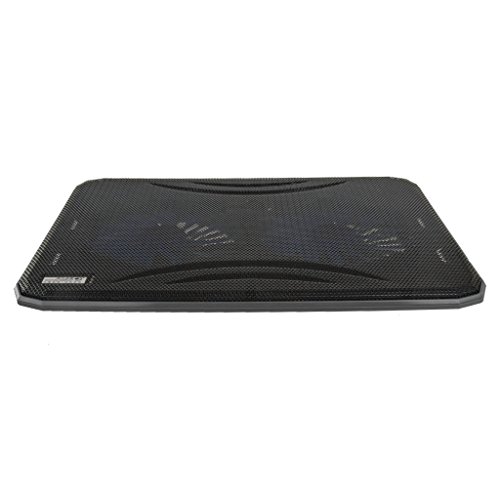 Luefter Kuehler Cooling Pad Stand Kuehler USB-Kabel Fuer Laptop-PC Notebook Schwarz