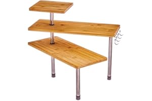 NAHUEL HOME Minimueble 3 estantes de Cocina. Mini Mueble de Madera Cocina estanterías para el hogar Muebles de Cocina