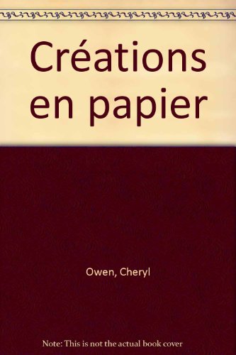 Créations en papier