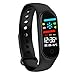Produktbild 88AMZ for m4 smart Armband, for Android ios Fitness Armband mit blutdruck/Blutsauerstoff/Schlaf/pulsmesser, 0,96"IPS farbdisplay,IP67 wasserdichtSportuhr PedometerBluetooth Push Support (Black)