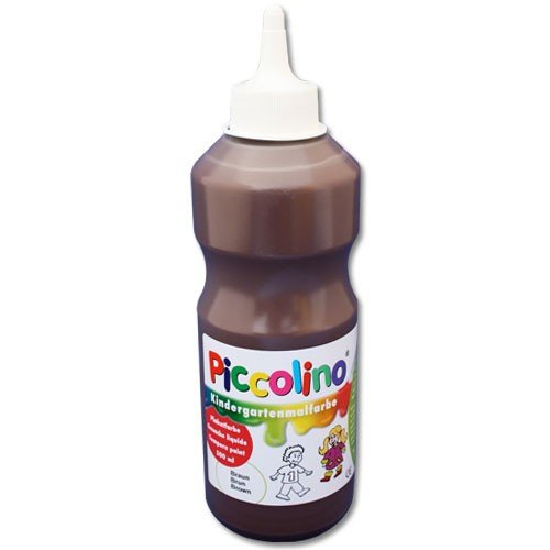 PICCOLINO Kindergarten Malfarben – Schulmalfarben Set mit 11 Farben in 500ml Flaschen - 6