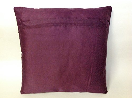 Violett 2 Elefanten Design Kissenbezug 40,6 x 40,6 cm New ethnischen indischen - 2