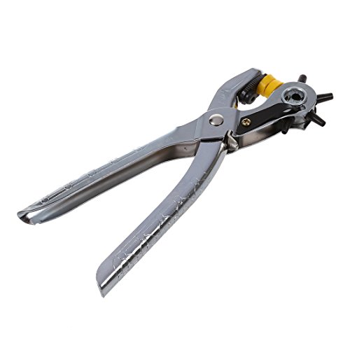 SODIAL(R) Guertel Multifunktion Leder Locher Werkzeug - 3