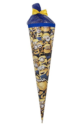 Preisvergleich Produktbild Minions gefüllte Schultüte 40cm ich einfach unverbesserlich 3 Einschulung Geschwister-Schultüte für Schulanfang