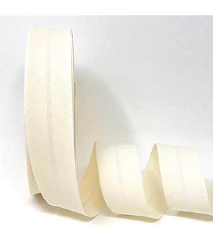 Groen katoenen biasband (30mm) - Seegers Fournituren
