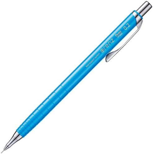 Pentel Mechanical Pencil Orenz 0.2mm, Sky Blue Body (XPP502-S)