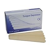 Wooden Medical Tongue Depressor 6'- Pack of 100