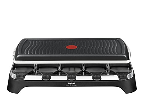 Tefal RE4588 Raclette-Grill für 10 Personen, 1350 W, schwarz / edelstahl - 3