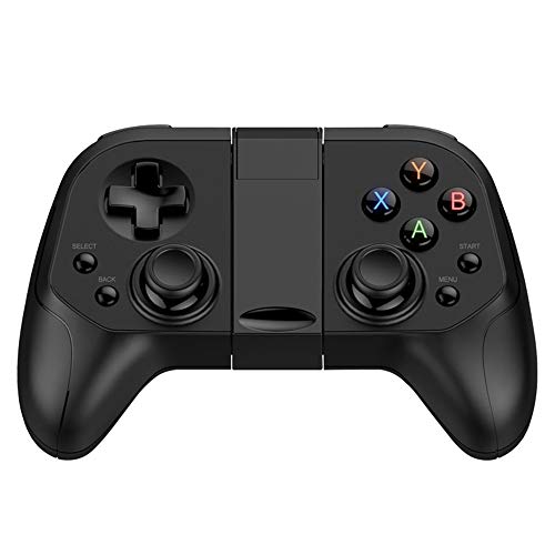 Preisvergleich Produktbild JIN Der drahtlose Bluetooth-Controller für Spielekontroller mit Handyhalterung kann um 360 ° genau eingestellt Werden. 600mAh Lithium-Batterie für Plattform iOS / Android / PC / PS3 / Windows