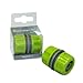 Produktbild Xclou Reparator für Gartenschlauch 13 mm - Schlauchkupplung für Reparatur, Ventile und Verbindungen, Grün, 4.3x3.6x3.6 cm