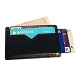 Falcon Vault - RFID Blocking Men's Card Holder Wallet - Genuine Italian Leather 