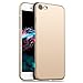 Price comparison product image iPhone 7 case, iPhone 8 case, EZZYMOB® [Ultra Thin] [Slim Fit] Apple iPhone 7, Apple iPhone 8, Matte Finish Phone Case Cover with Superb Grip [Support Wireless Charging] [Screen Protector friendly] (iPhone 7/8 Gold)