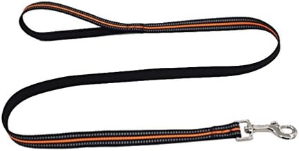 Yuncai Pet Dog Reflective Breathable Cozy X6 Chest Strap Harness Leash Orange2 M