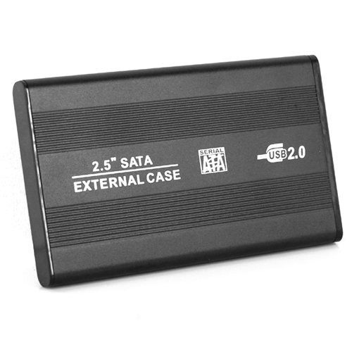 DIGIFLEX HDD Festplattengehäuse mit 2.5 Zoll SATA auf USB Adapter für Laptop & PC - 2