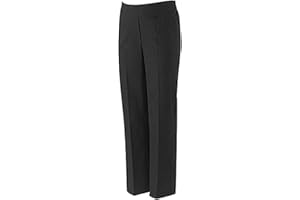 ASD Accessories Girls School UK Slim Trouser Half Elasticated School Slim Leg Trouser Age 3 Years to 16 Years