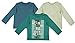 Boys Baby Pack of 3 Life in the City Long Sleeve Tops sizes from 3 to 24 Months