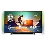 Die 4K-UHD-Auflösung (3.840 x 2.160) vom Fernseher 55 Zoll liefert viermal mehr Details als bei FHD. Genießen Sie noch mehr Tiefenwirkung sowie natürliche Bewegungen.