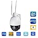 Produktbild 4G WiFi PTZ Kamera, High Speed Outdoor-Überwachungskamera 2.0MP 1080p Eingebaute 32G TF Karte 5X Optischer Zoom Nachtsicht Motion Detection IP66 Wasserdichte Zwei-Wege-Voice Intercom Ap Hot Spot