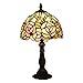 Produktbild 8-Zoll-Tiffany-Stil Kleine Tischlampe, Schlafzimmer-Nachttischlampen, Buntglas-Bar, Café, Dekoration, Schreibtischlampen, E27, MAX40W
