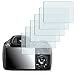 Produktbild 6 x Golebo Schutzfolie für Sony DSC-HX300 Folie Displayschutzfolie AntiReflex matt