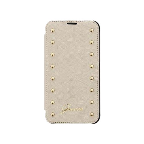 Guess GUFLBKP6LSAC iPhone 6 PLUS Studded Collection Cream