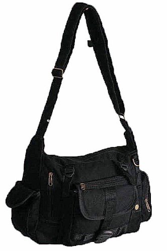 New York Cross Body Messenger Leinen Schulter Tasche - 2