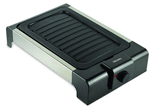 Triomph ETF1493 Elektrogrill für Fleisch, 45 x 28 x 8,5 cm, Schwarz