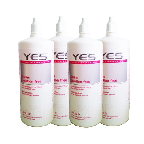 Preisvergleich Produktbild YES Saline Solution 4x 360 ml