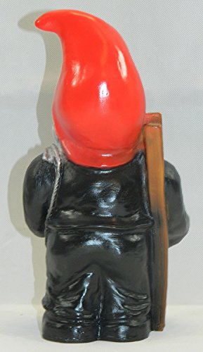 Gartenzwerg Schornsteinfeger aus bruchfestem PVC Zwerg Made in Germany Figur - 4
