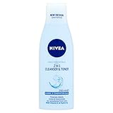 Nivea Daily Essentials 2-in-1 Cleanser and Toner, 200 ml - Pack of 3