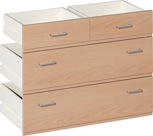 CS Schmalmöbel 55/02 Schubkasten-Set, Holz, buche, 68 x 32 x 51 cm