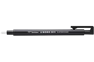 Tombow Präzisionsradierer Mono Zero - Puntas redondas recargables de 2,3 mm de diámetro