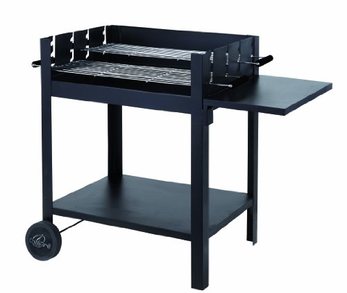 Tepro Chill&Grill Holzkohlengrill Zusammenbau OHNE Schrauben Lambada, Schwarz - 6
